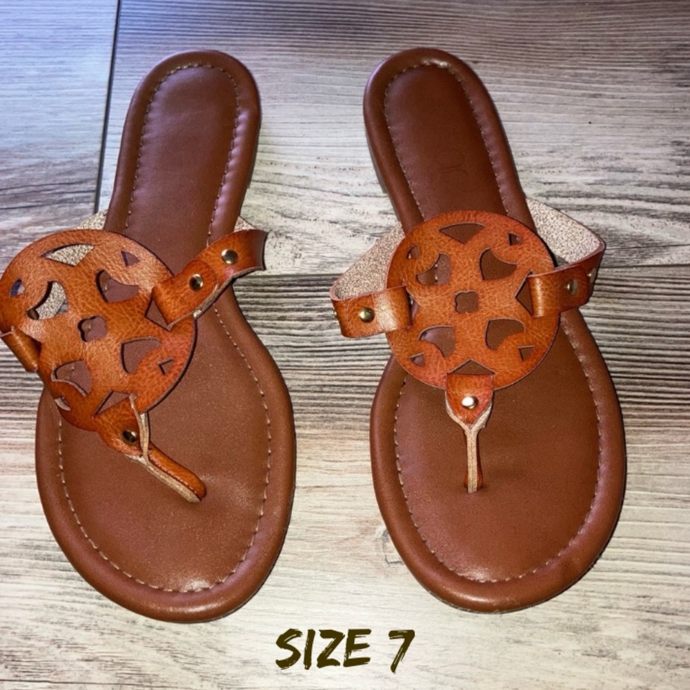 Cute Summer Staple Clarissa Thong Sandals by Sugar GUC